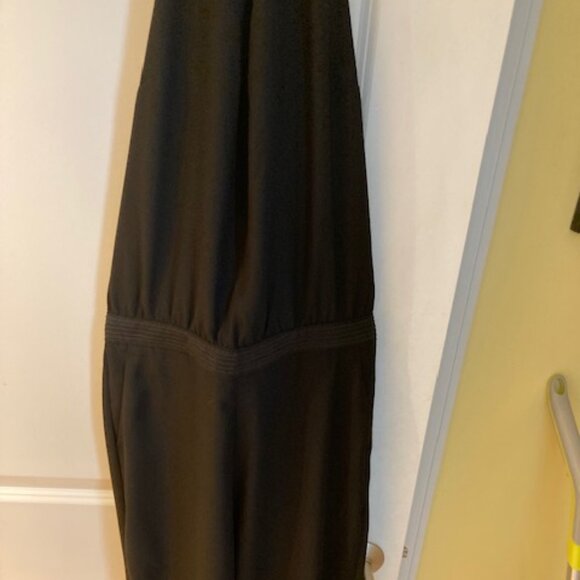 Reiss black halter jumpsuit - Picture 2 of 6